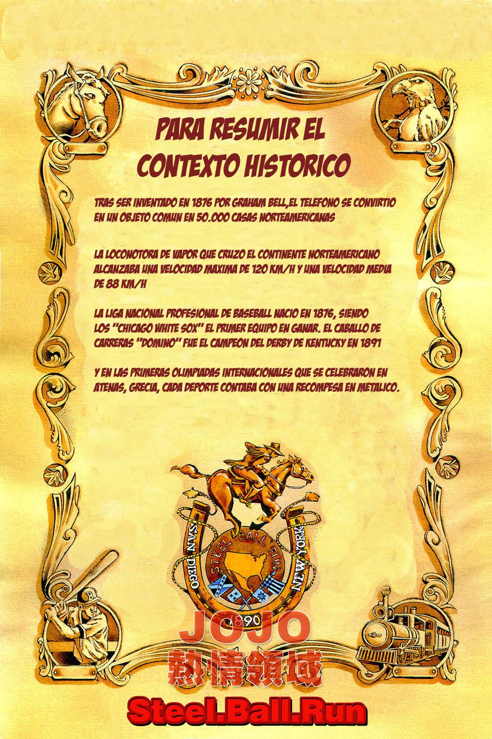 Read Jojos Bizarre Adventure Parte 7_ Steel Ball Run ES Manga Online