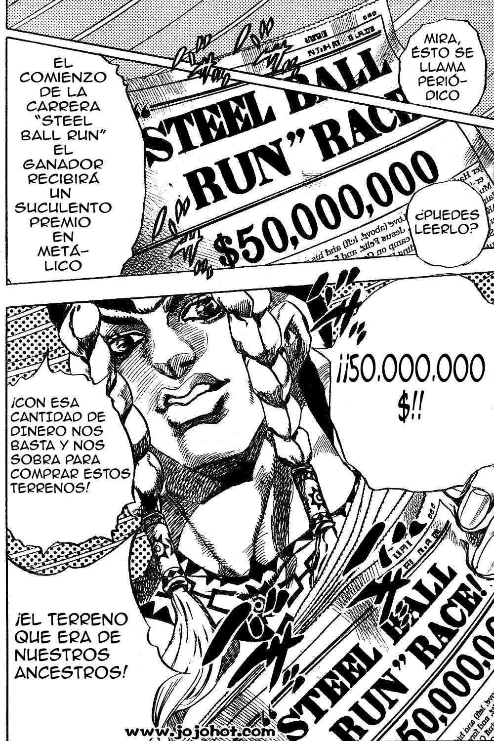 Read Jojos Bizarre Adventure Parte 7_ Steel Ball Run ES Manga Online