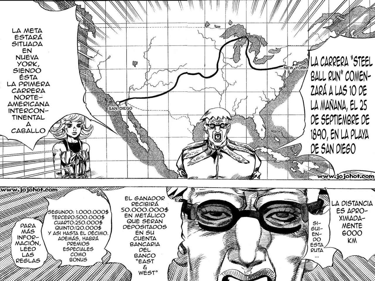 Read Jojos Bizarre Adventure Parte 7_ Steel Ball Run ES Manga Online