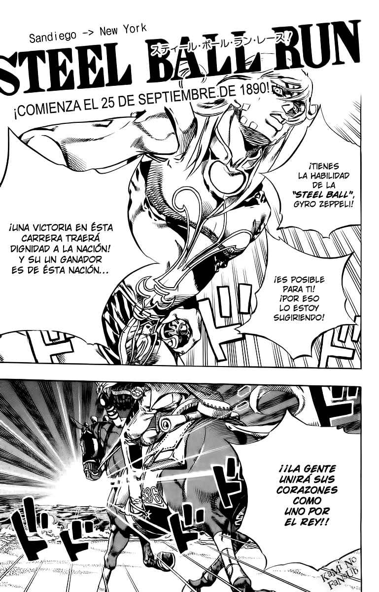 Read Jojos Bizarre Adventure Parte 7_ Steel Ball Run ES Manga Online
