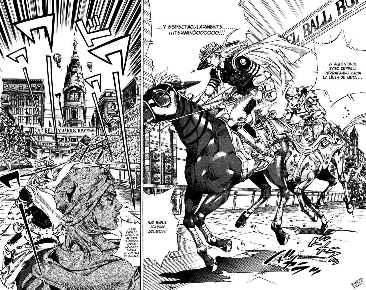 Read Jojos Bizarre Adventure Parte 7_ Steel Ball Run ES Manga Online