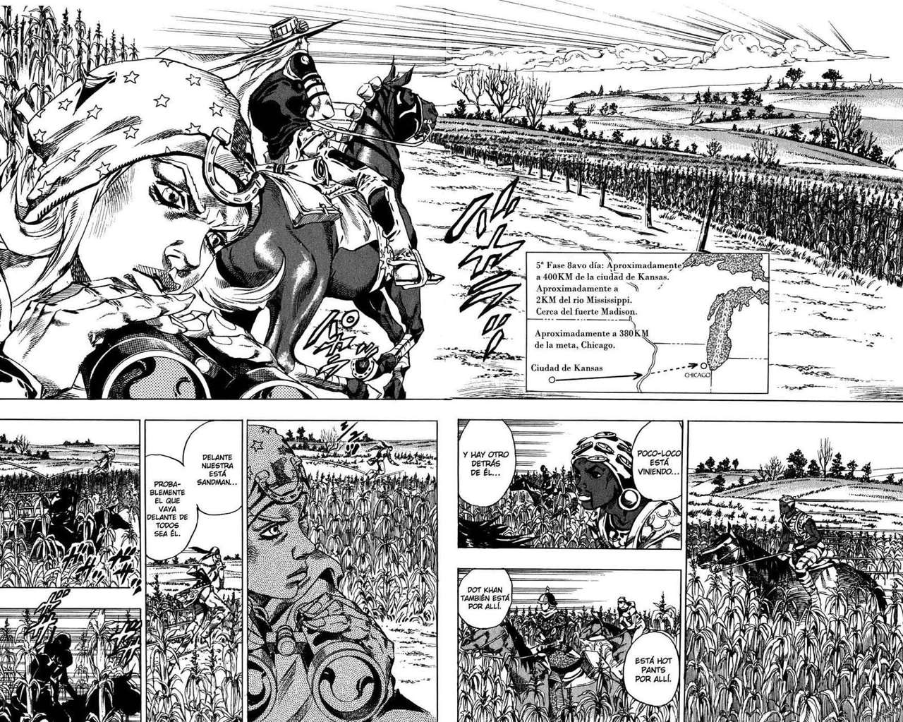 Read Jojos Bizarre Adventure Parte 7_ Steel Ball Run ES Manga Online