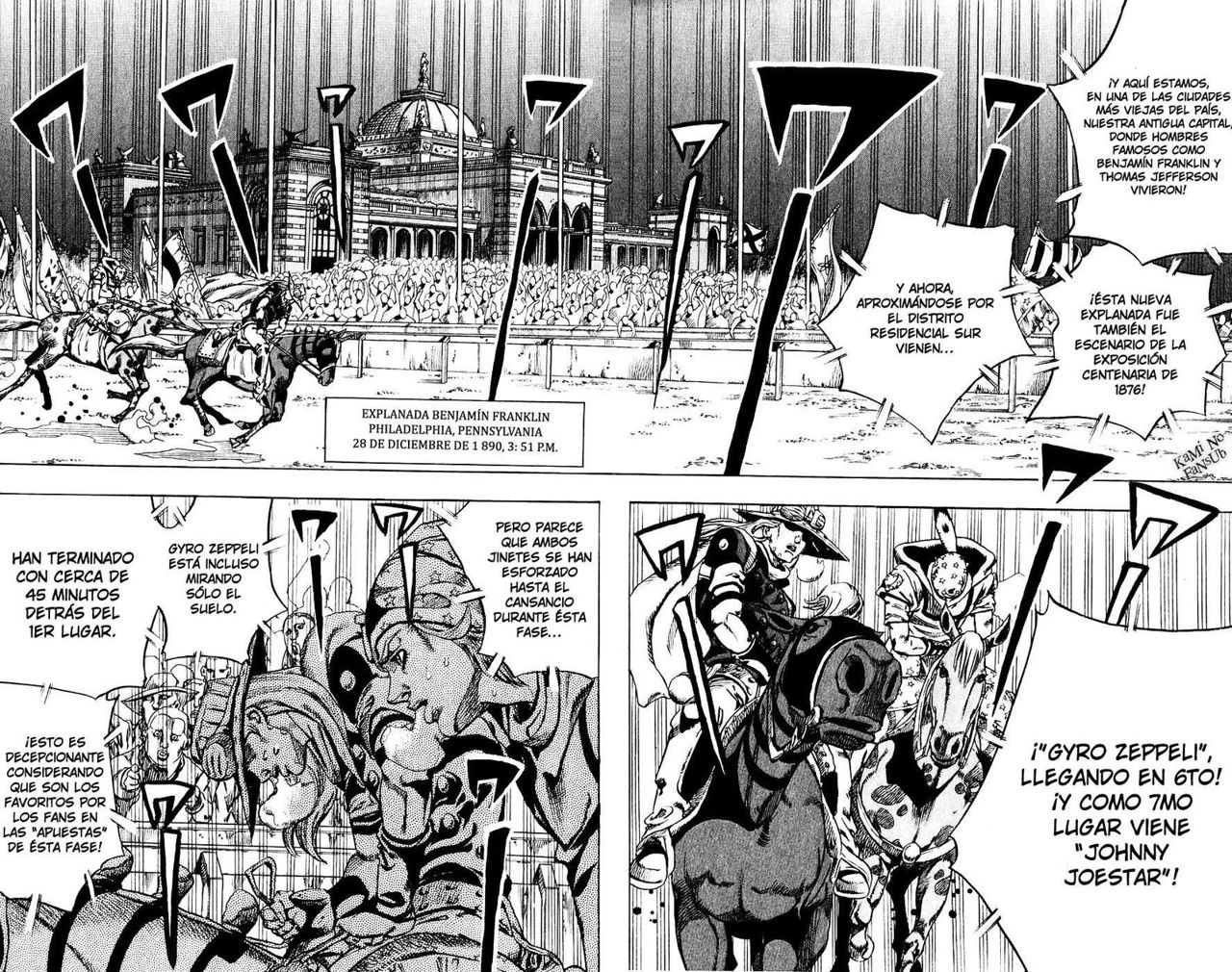 Read Jojos Bizarre Adventure Parte 7_ Steel Ball Run ES Manga Online