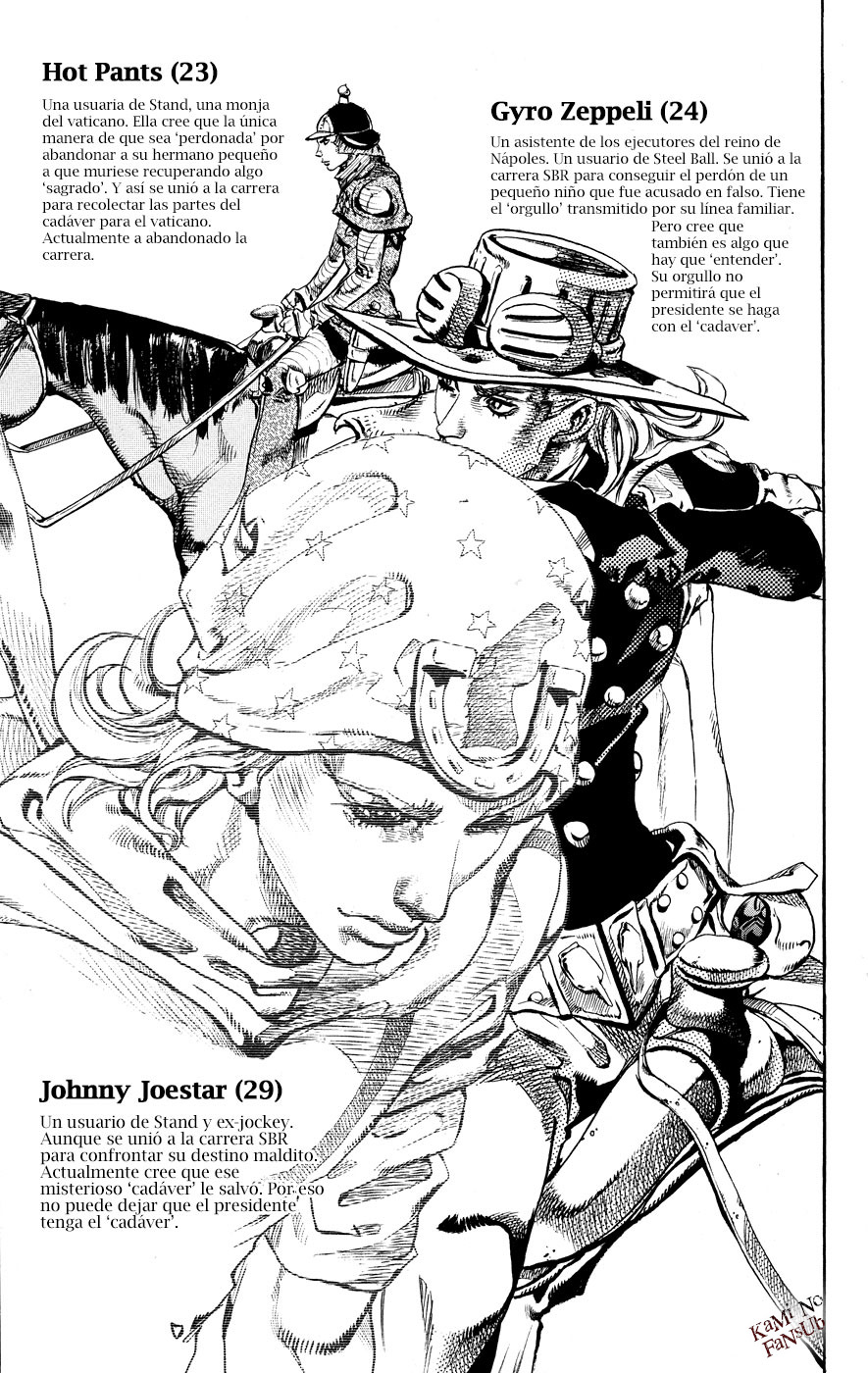 Read Jojos Bizarre Adventure Parte 7_ Steel Ball Run ES Manga Online