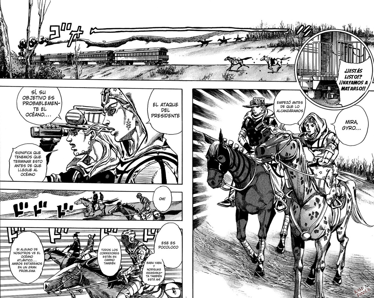 Read Jojos Bizarre Adventure Parte 7_ Steel Ball Run ES Manga Online