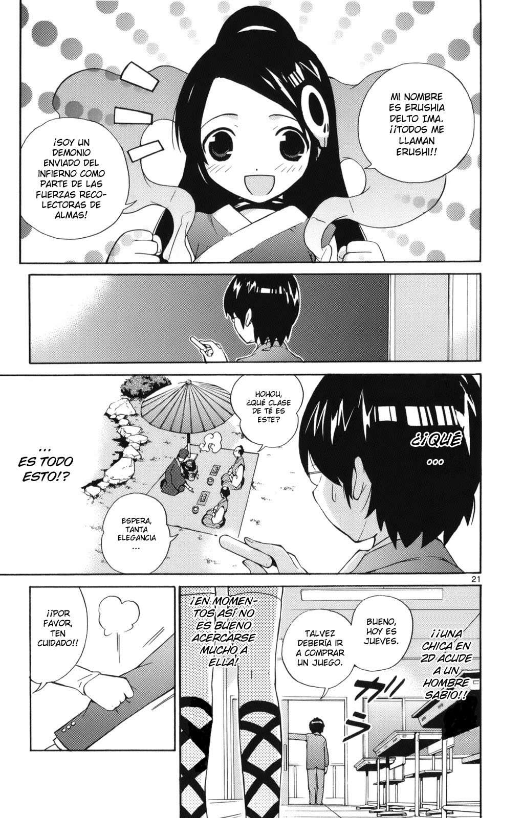 Read Kami nomi zo Shiru Sekai ES Manga Online