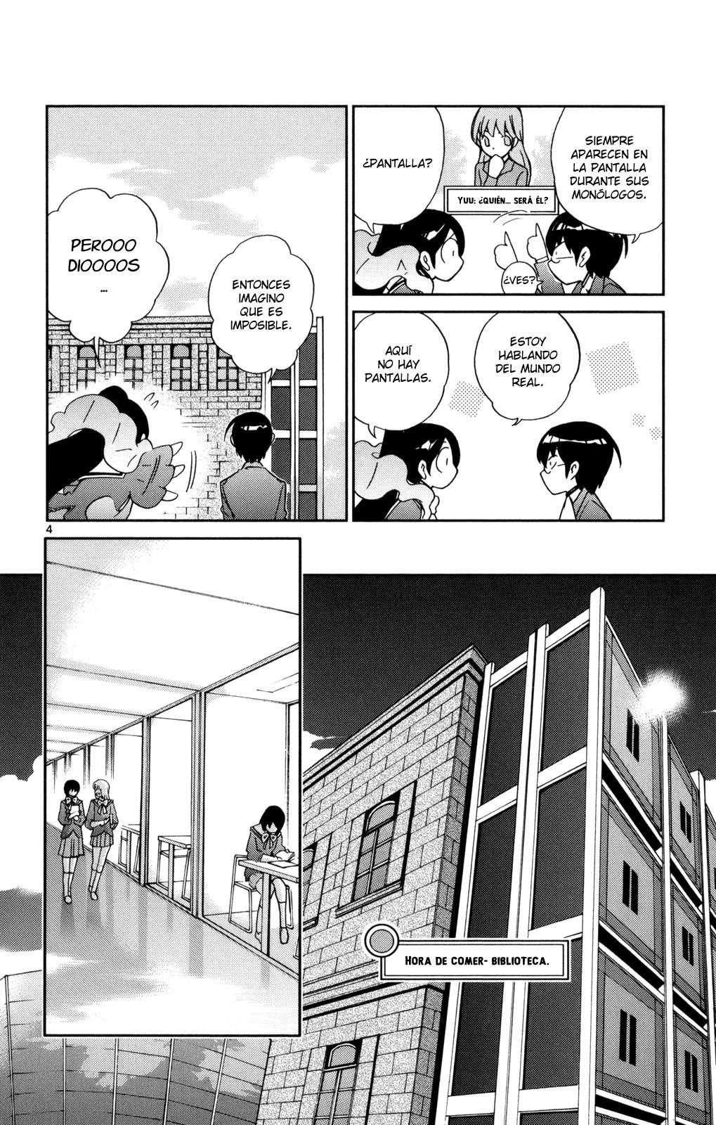 Read Kami nomi zo Shiru Sekai ES Manga Online