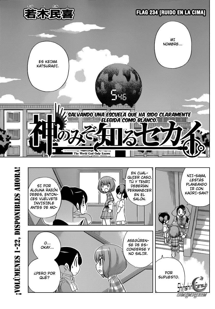 Read Kami nomi zo Shiru Sekai ES Manga Online