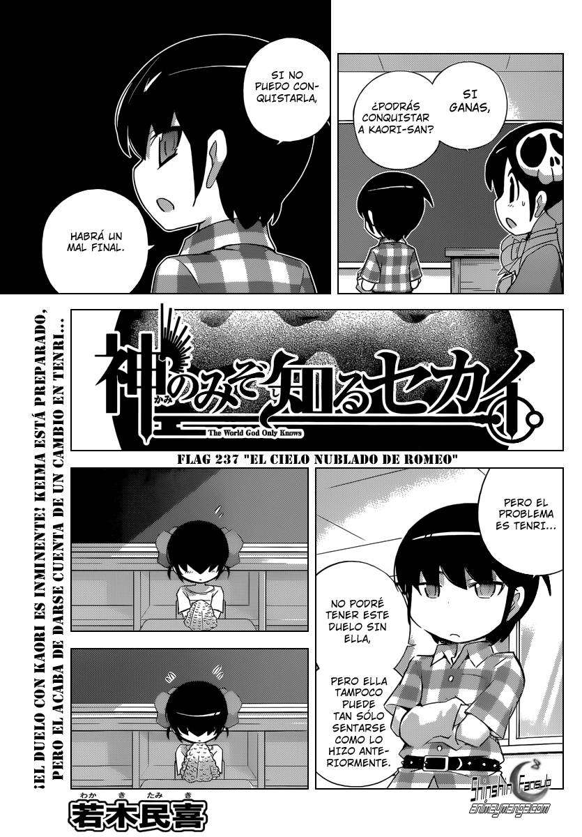 Read Kami nomi zo Shiru Sekai ES Manga Online