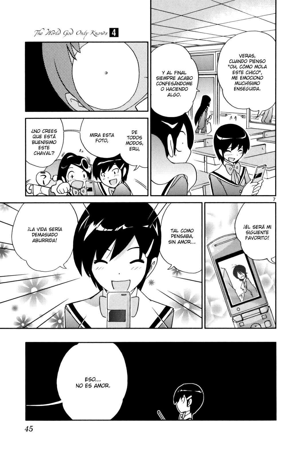 Read Kami nomi zo Shiru Sekai ES Manga Online