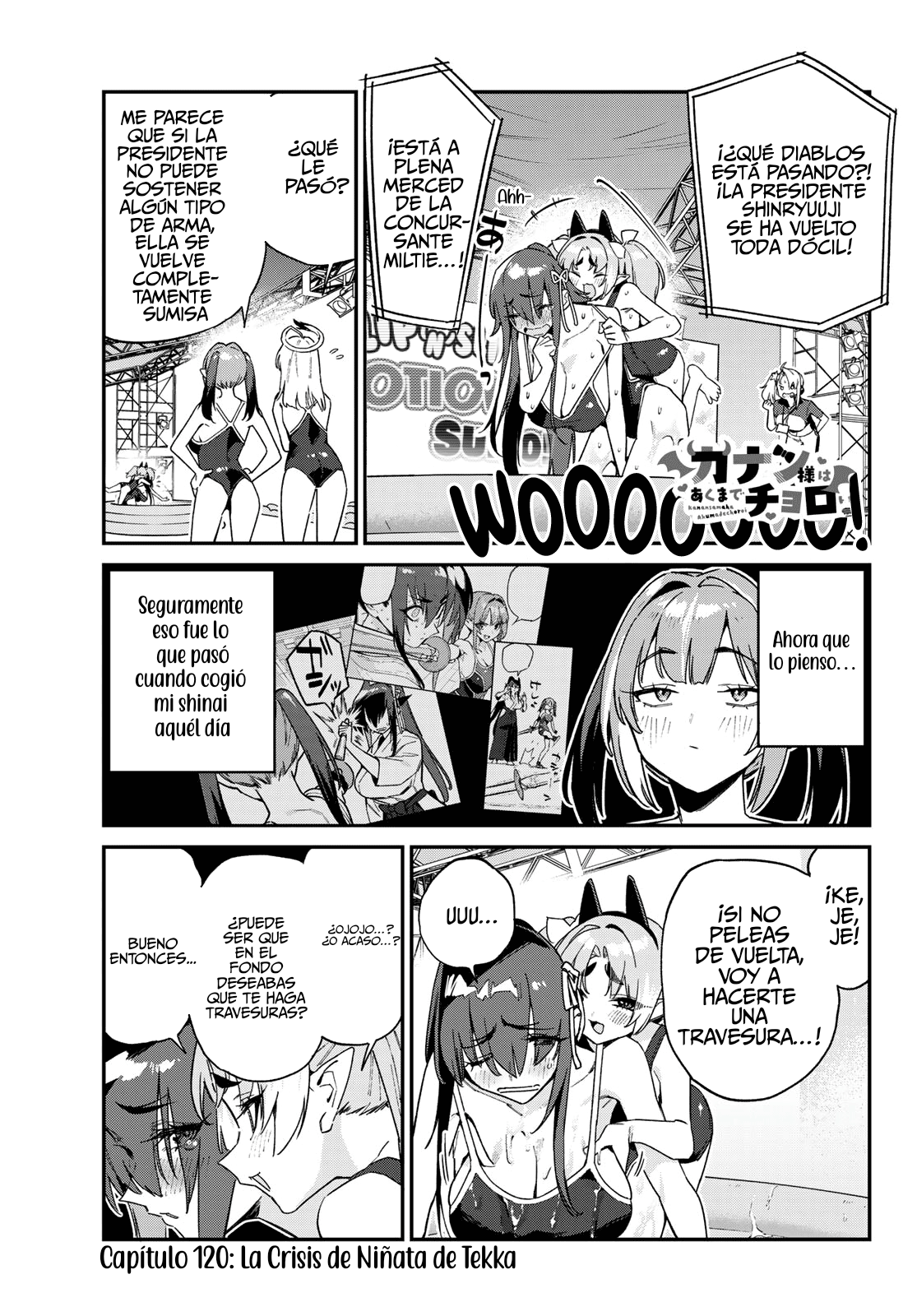 Read Kanan-sama wa Akumade Choroi ES Manga Online