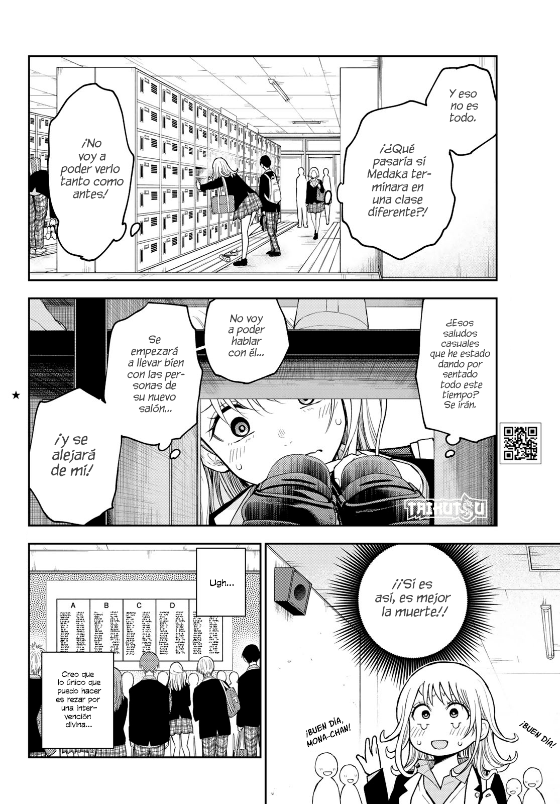 Read Kuroiwa Medaka ni Watashi no Kawaii ga Tsuujinai ES Manga Online
