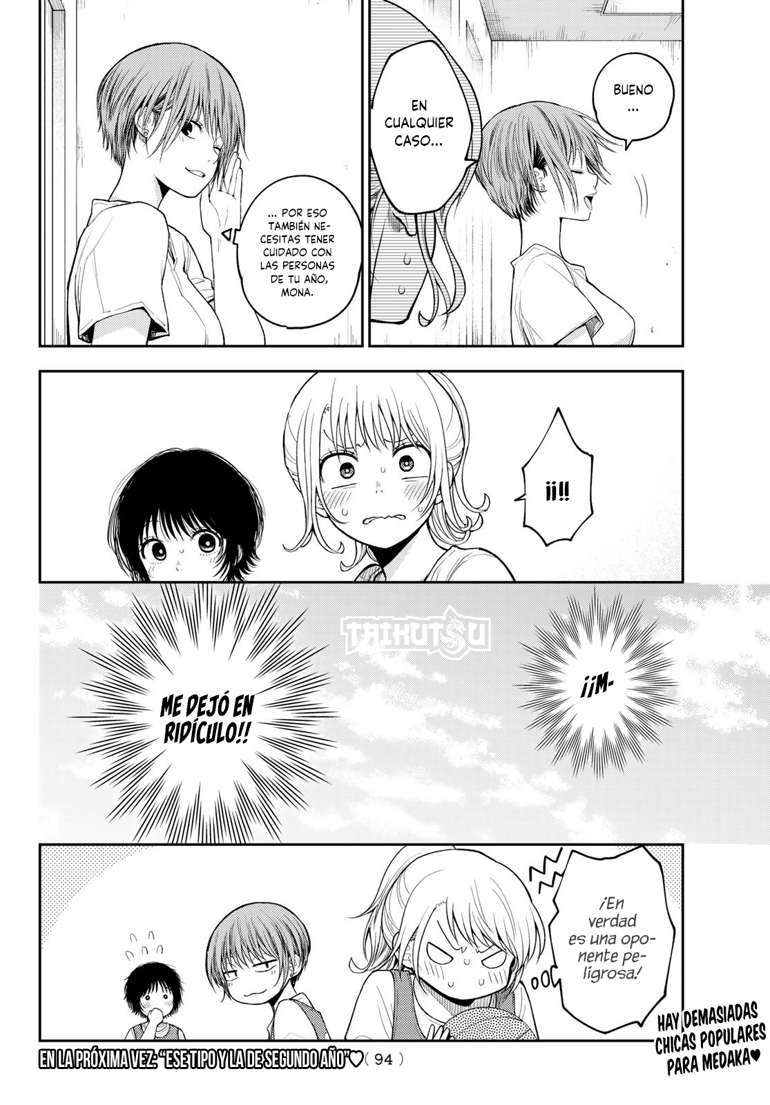 Read Kuroiwa Medaka ni Watashi no Kawaii ga Tsuujinai ES Manga Online