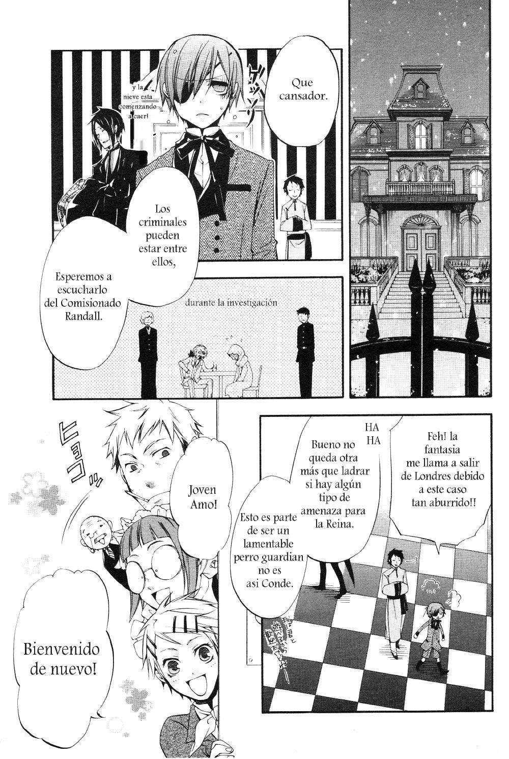 Read Kuroshitsuji ES Manga Online