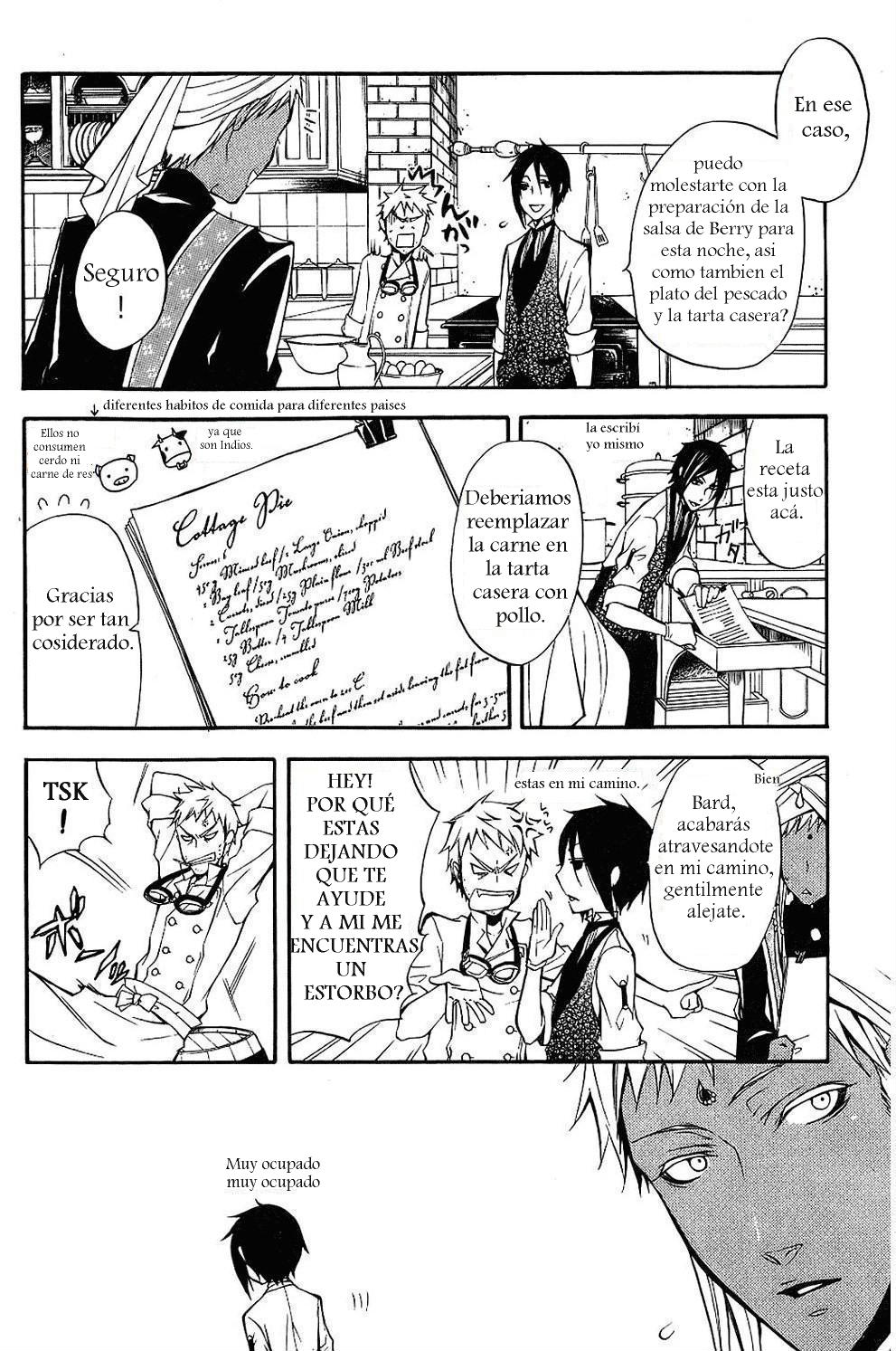 Read Kuroshitsuji ES Manga Online