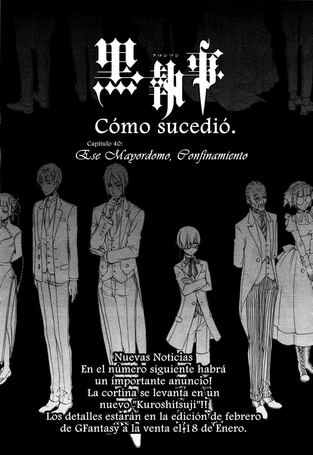 Read Kuroshitsuji ES Manga Online
