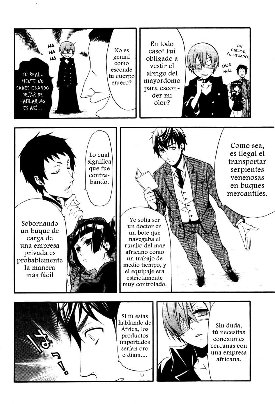 Read Kuroshitsuji ES Manga Online