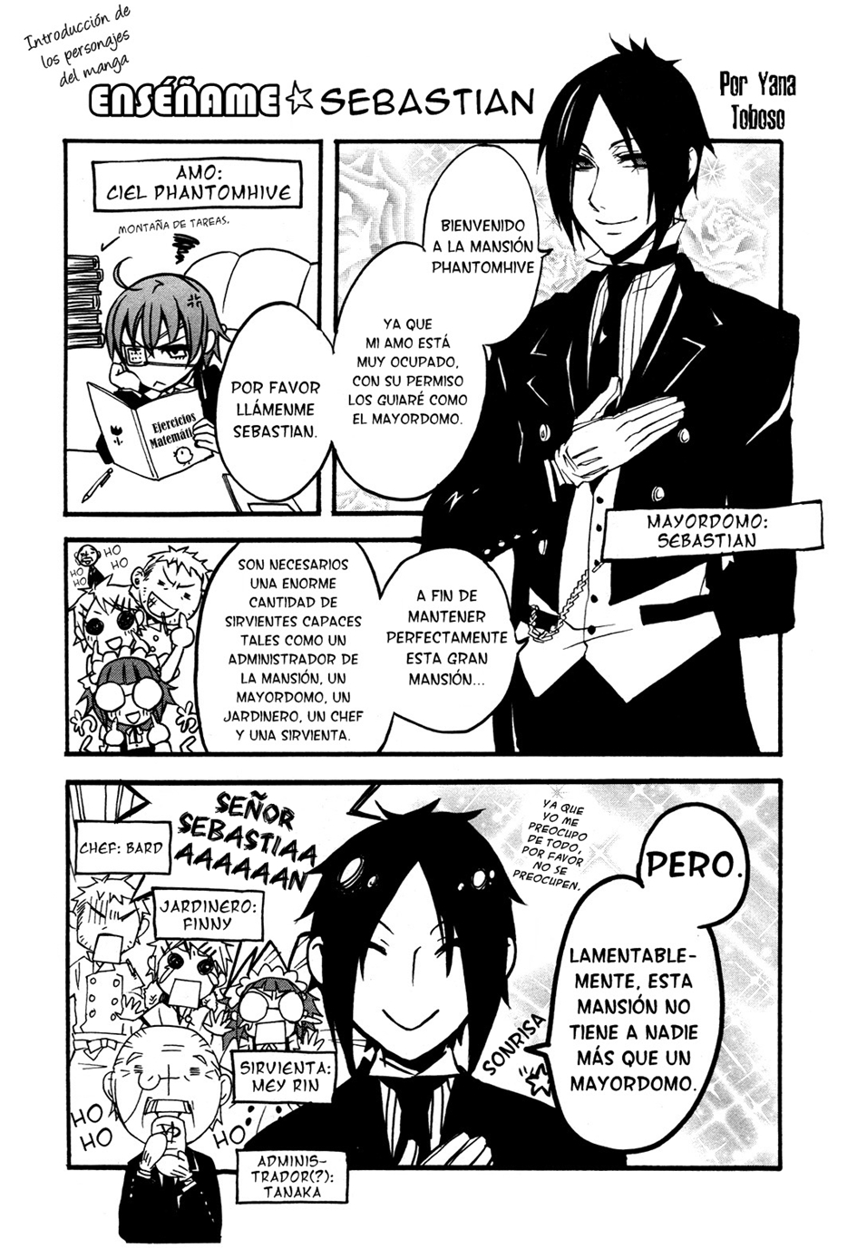 Read Kuroshitsuji ES Manga Online