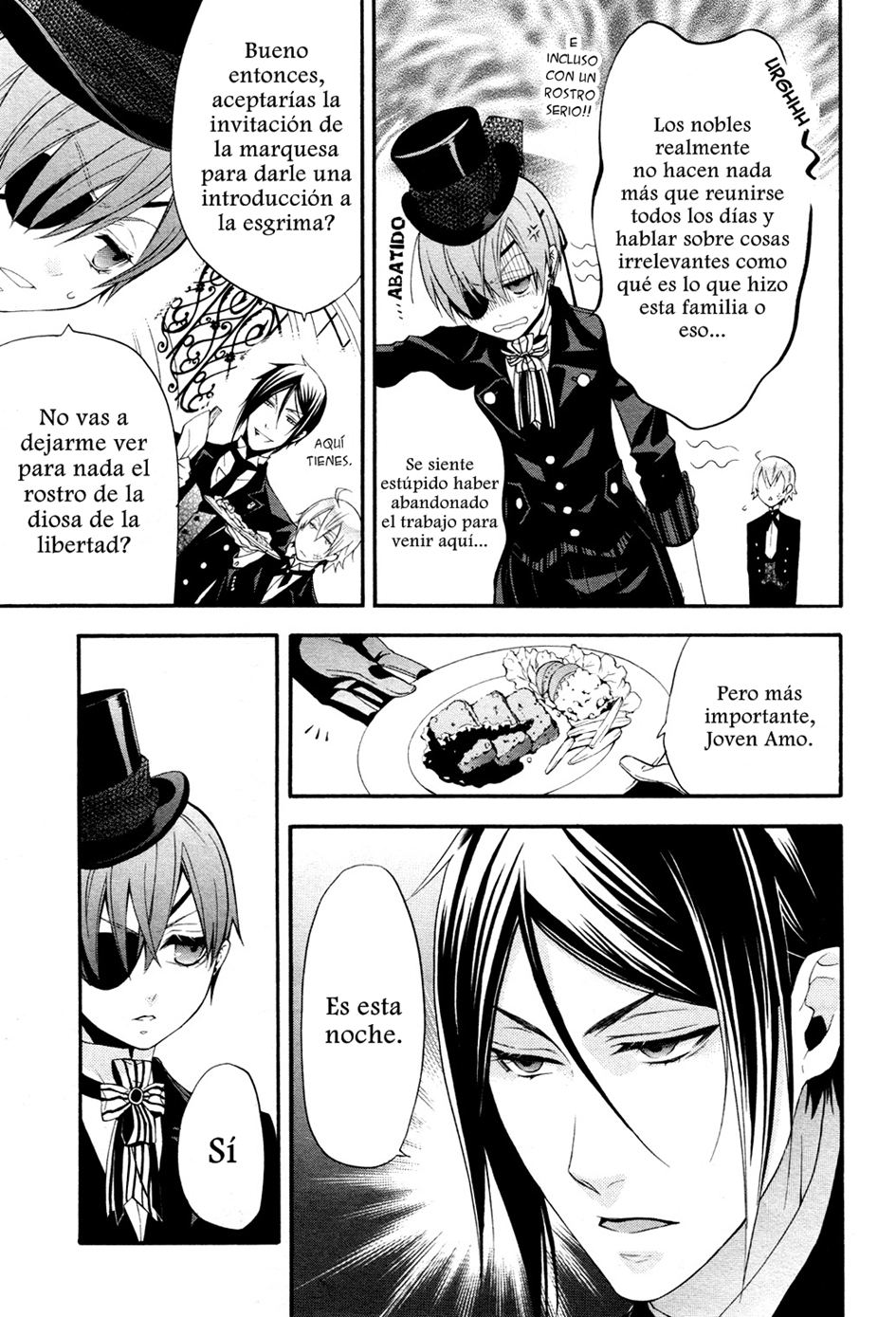 Read Kuroshitsuji ES Manga Online