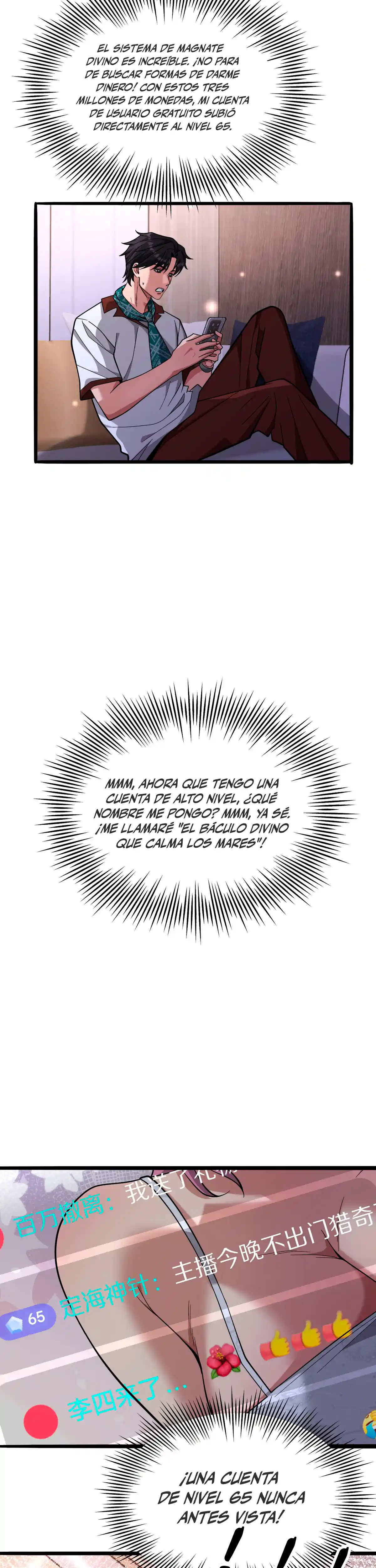 Read Soy un Magnate Divino, Es Lógico que Sea un Canalla, ¿No_ ES Manga Online