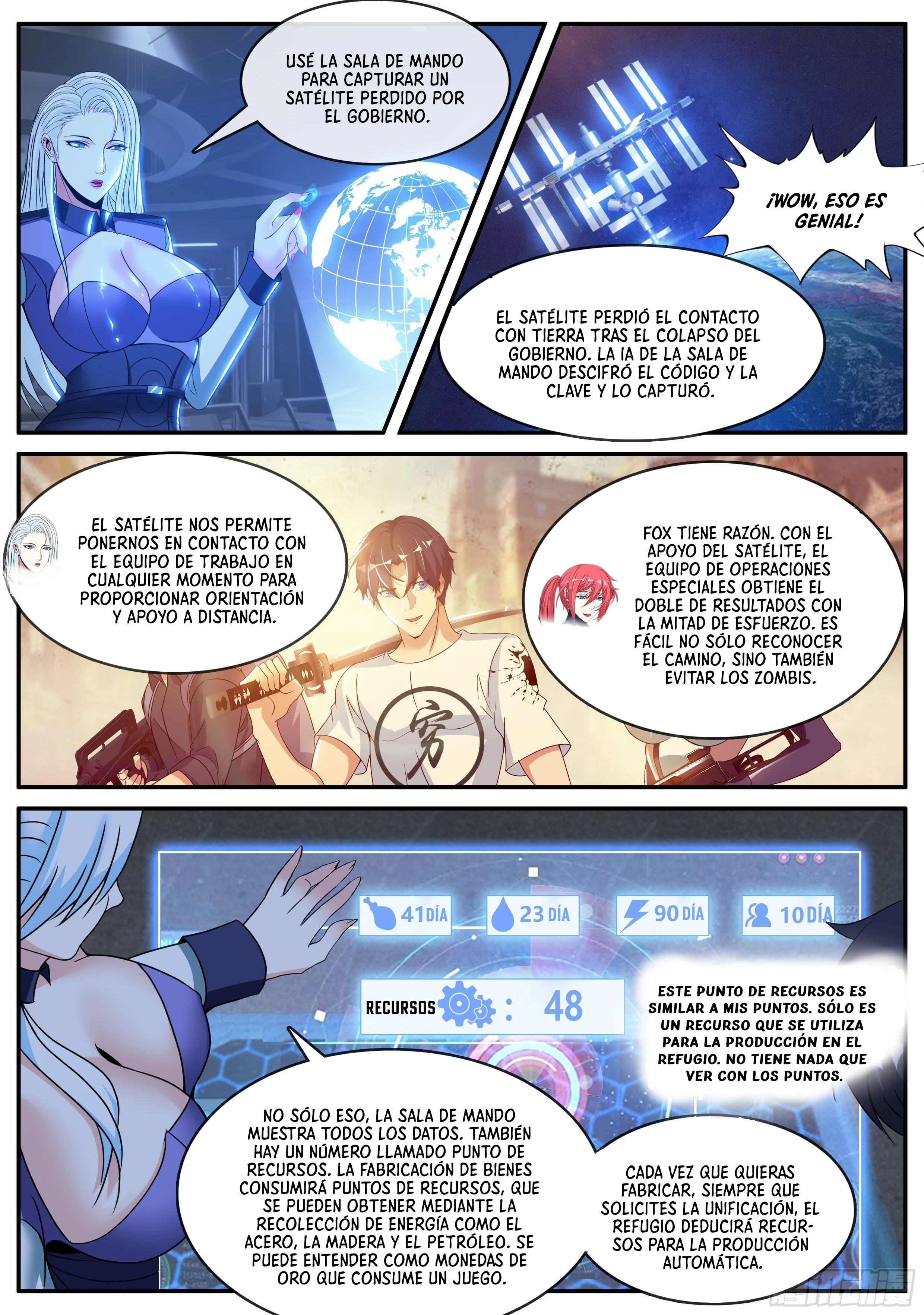 Read Tengo un sistema apocalíptico ES Manga Online