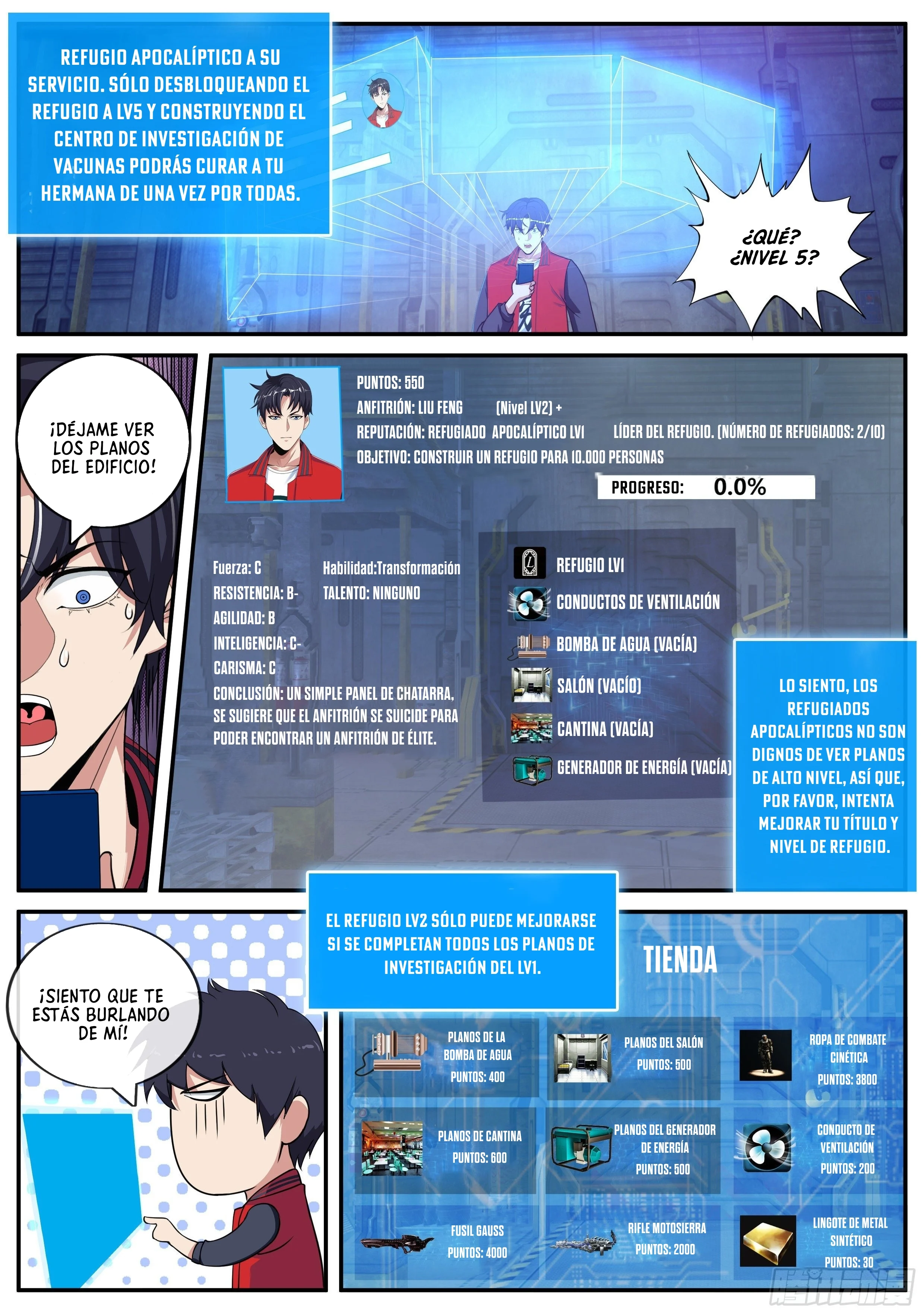 Read Tengo un sistema apocalíptico ES Manga Online
