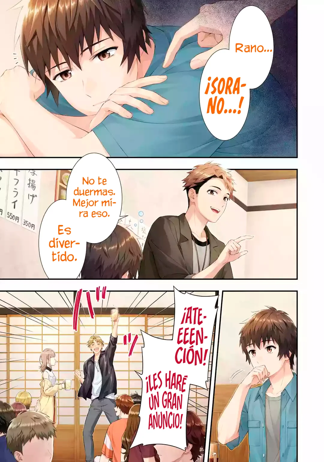 Read Toumei na Yoru ni Kakeru-kun to, Me ni Mienai Koi wo Shita ES Manga Online