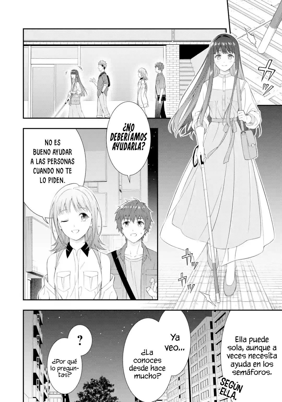 Read Toumei na Yoru ni Kakeru-kun to, Me ni Mienai Koi wo Shita ES Manga Online