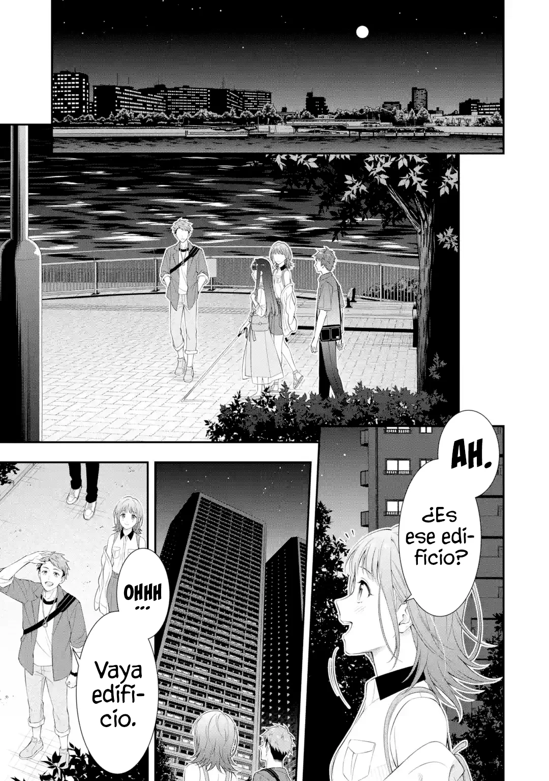 Read Toumei na Yoru ni Kakeru-kun to, Me ni Mienai Koi wo Shita ES Manga Online