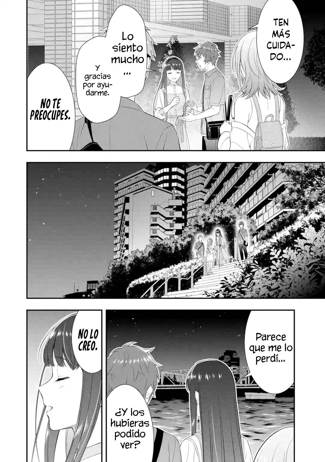Read Toumei na Yoru ni Kakeru-kun to, Me ni Mienai Koi wo Shita ES Manga Online