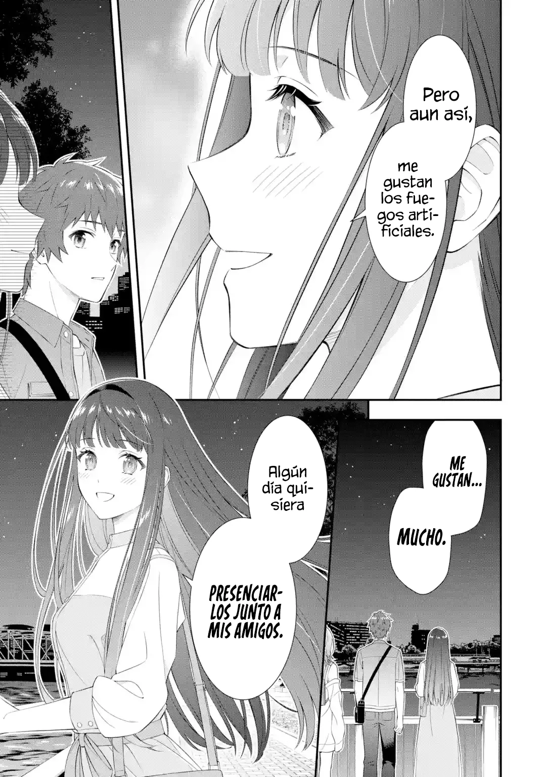 Read Toumei na Yoru ni Kakeru-kun to, Me ni Mienai Koi wo Shita ES Manga Online