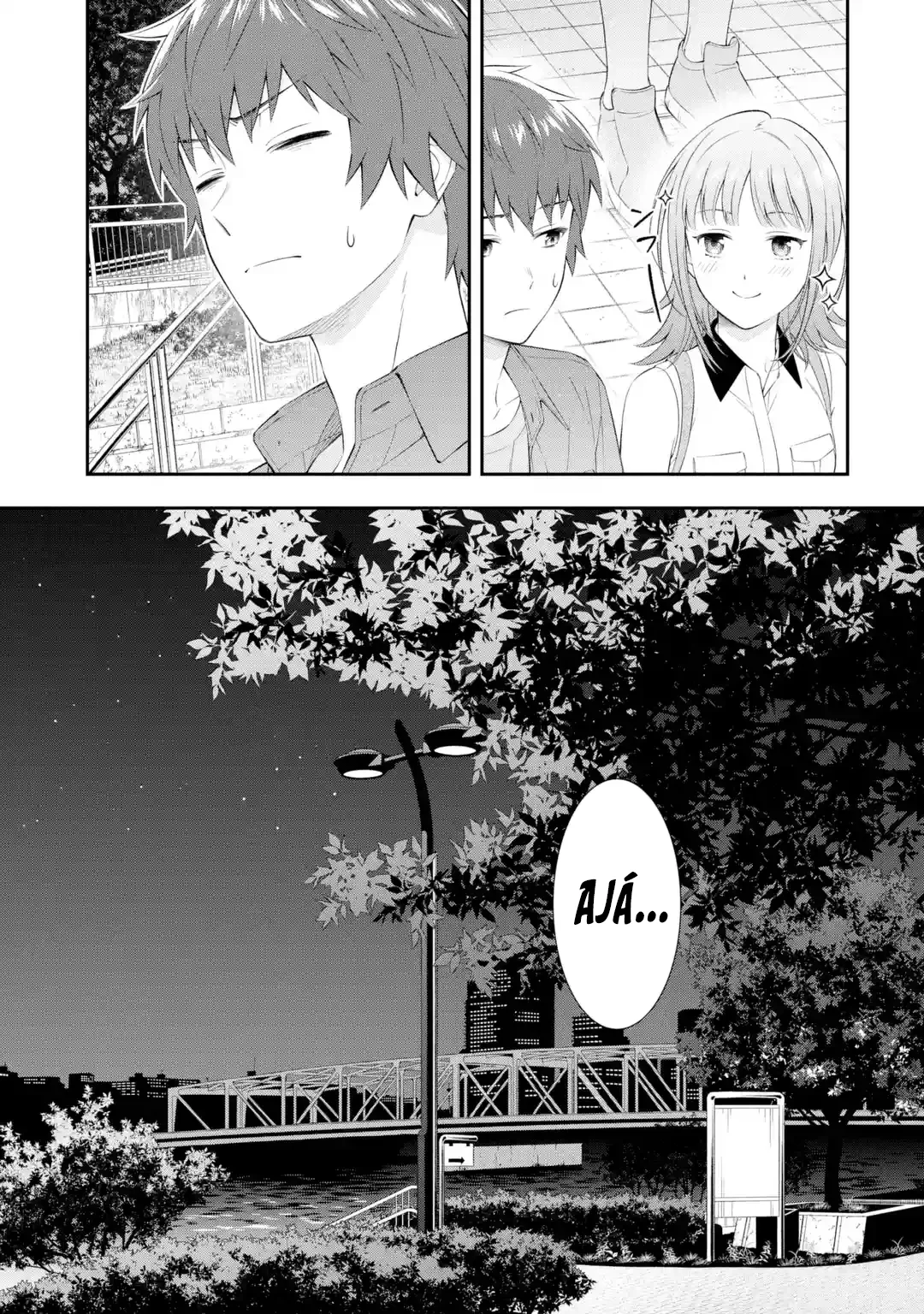 Read Toumei na Yoru ni Kakeru-kun to, Me ni Mienai Koi wo Shita ES Manga Online