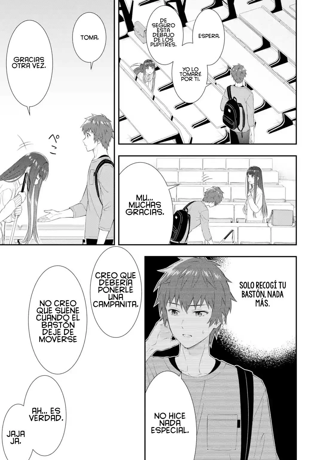 Read Toumei na Yoru ni Kakeru-kun to, Me ni Mienai Koi wo Shita ES Manga Online