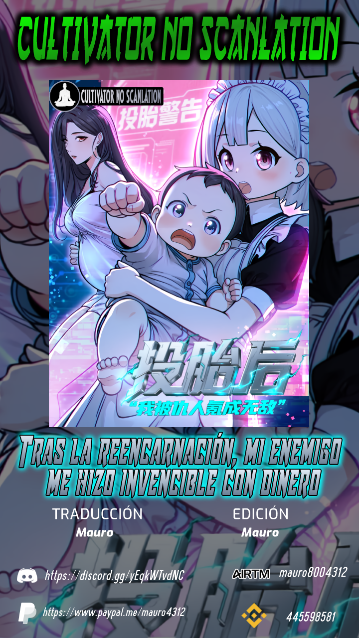 Read Tras la reencarnación, mi enemigo me hizo invencible con dinero ES Manga Online