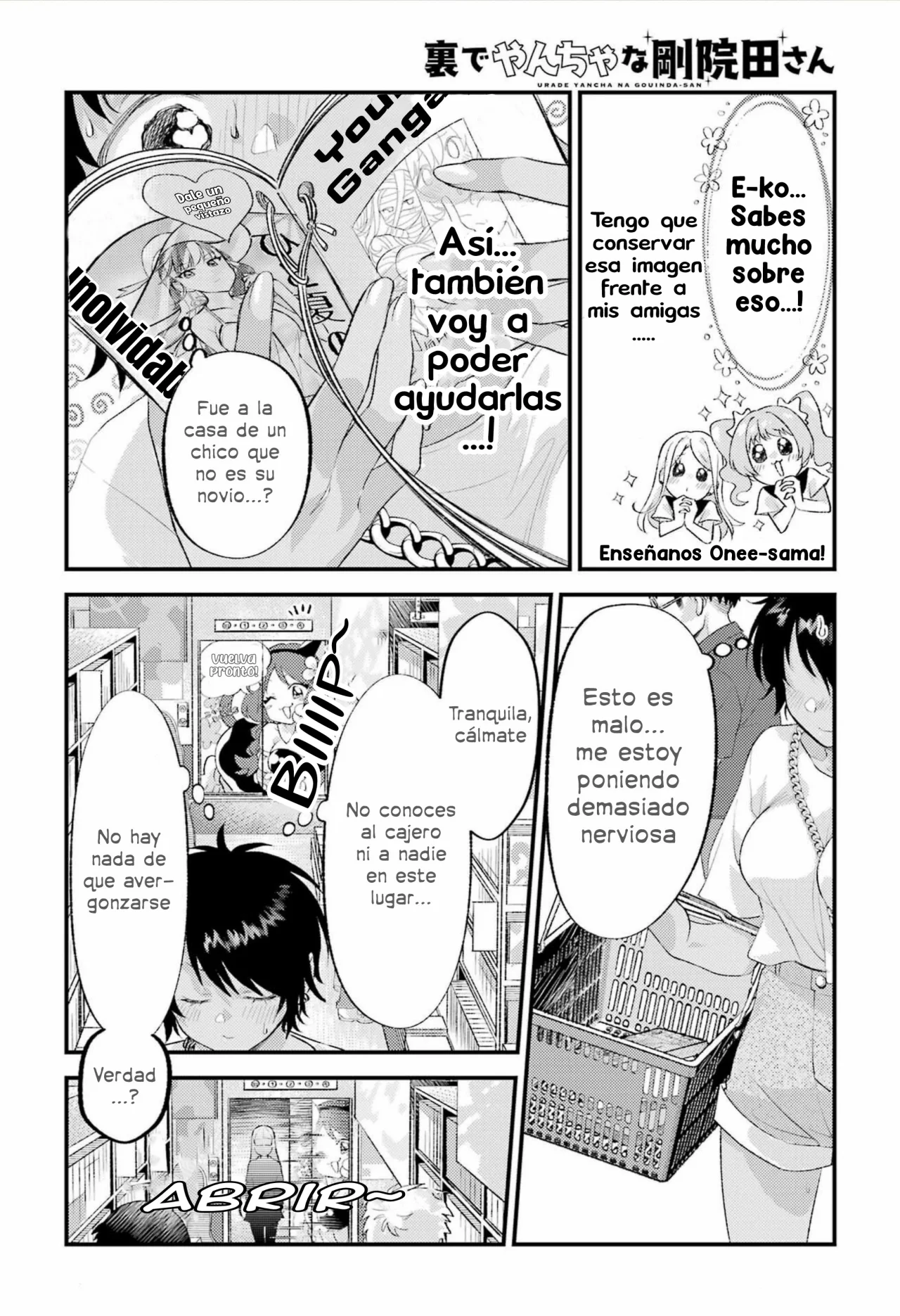 Read Ura de Yancha na Gouinda-san ES Manga Online