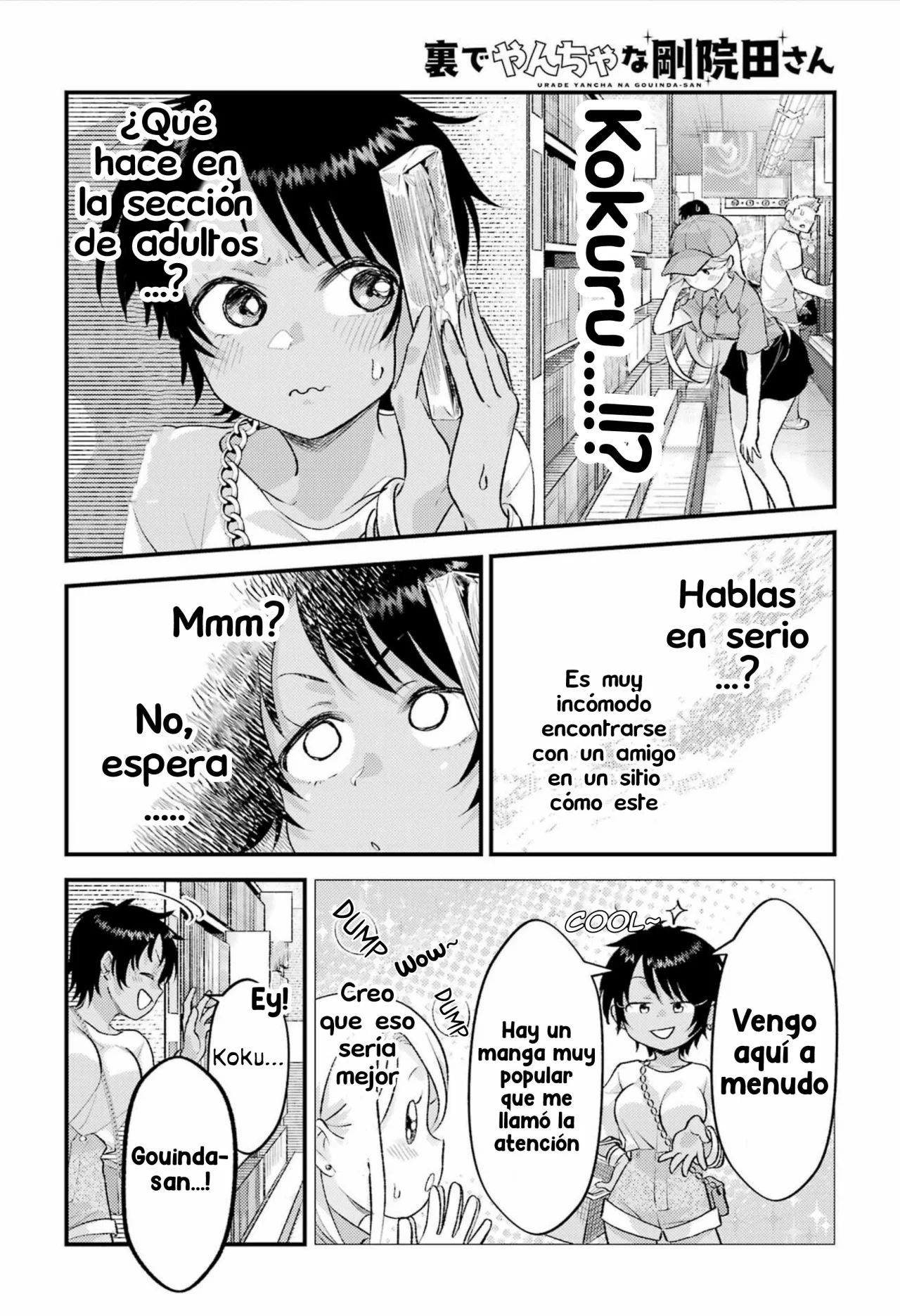 Read Ura de Yancha na Gouinda-san ES Manga Online