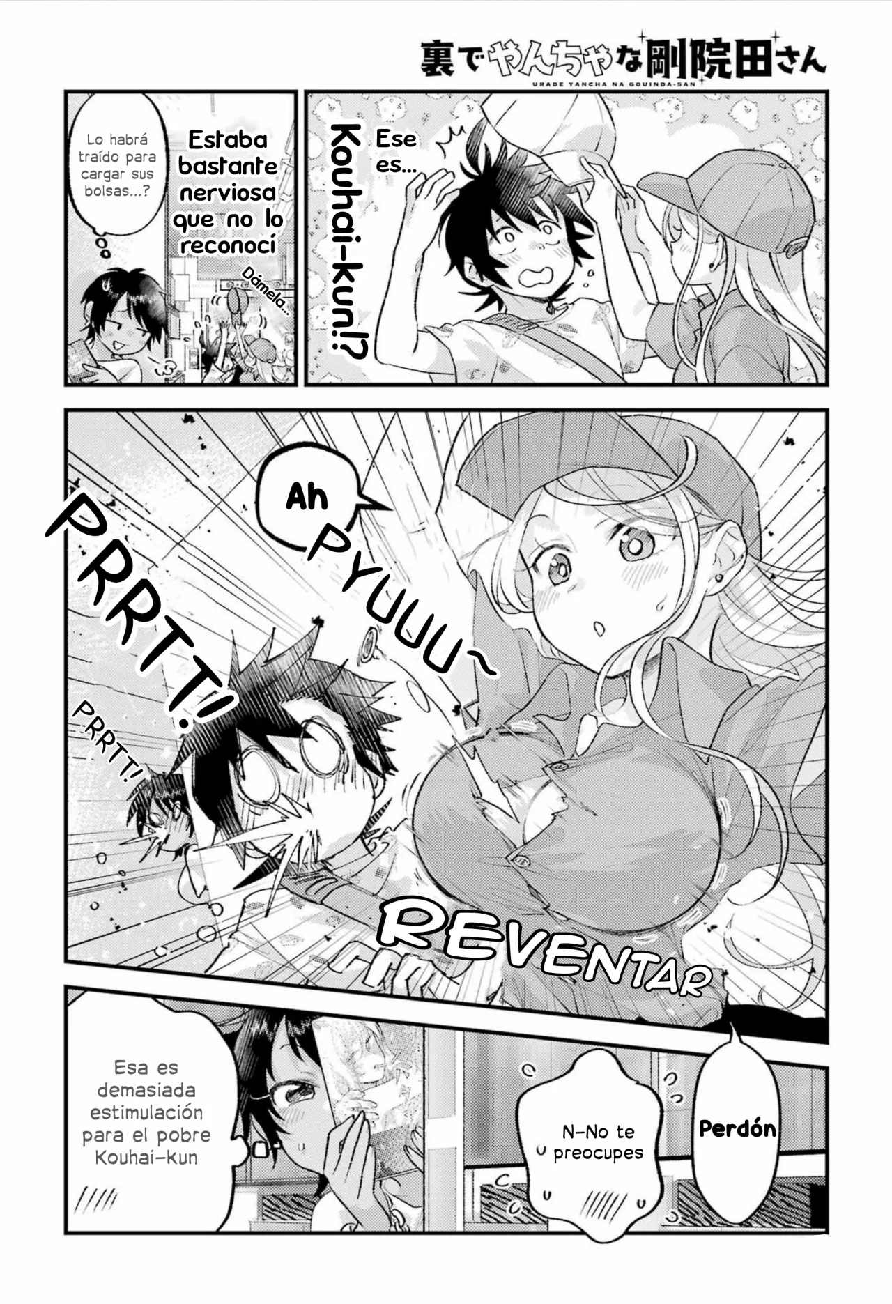 Read Ura de Yancha na Gouinda-san ES Manga Online