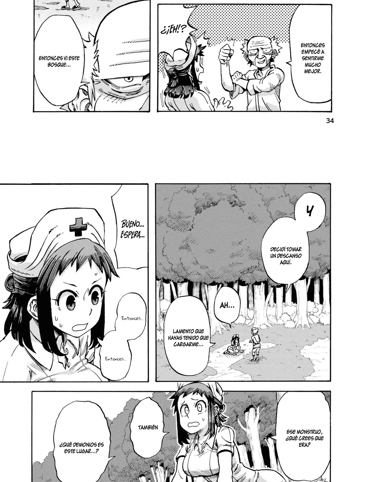 Read Yomei Nikagetsu no Isekai Kenkouhou ES Manga Online
