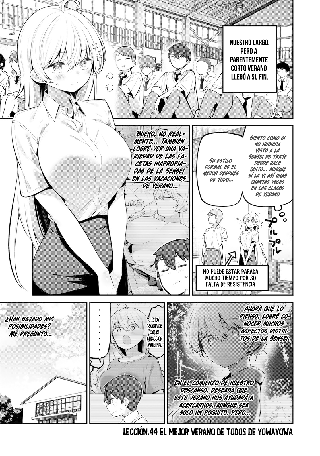 Read Yowayowa-sensei ES Manga Online