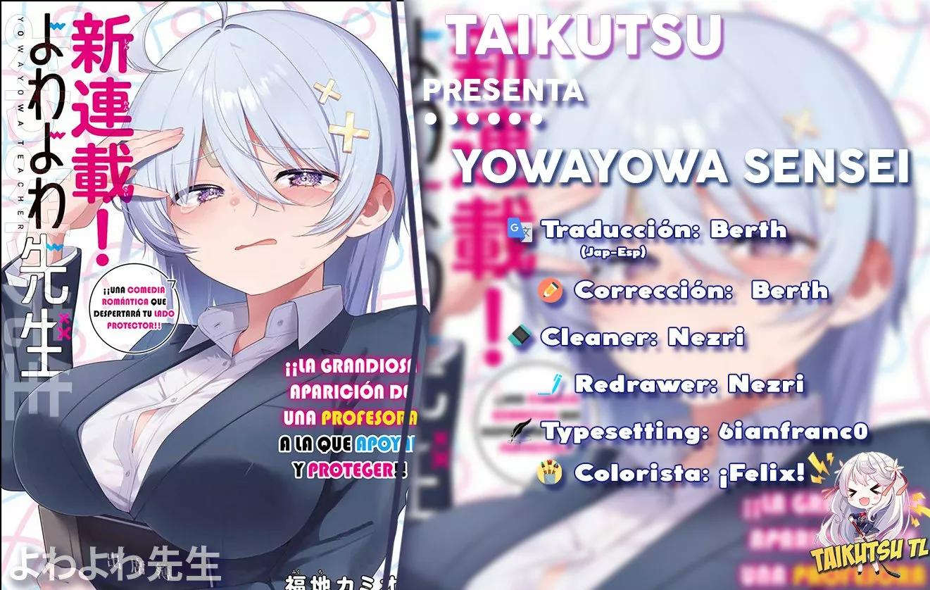 Read Yowayowa-sensei ES Manga Online