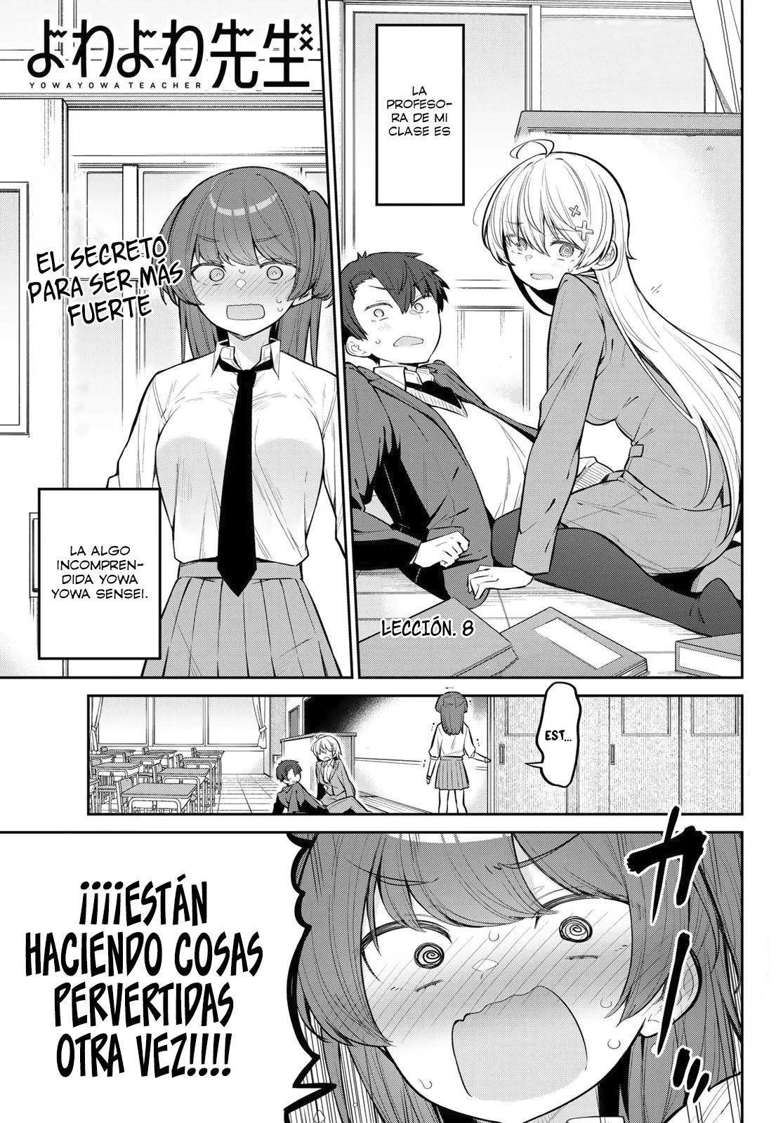Read Yowayowa-sensei ES Manga Online