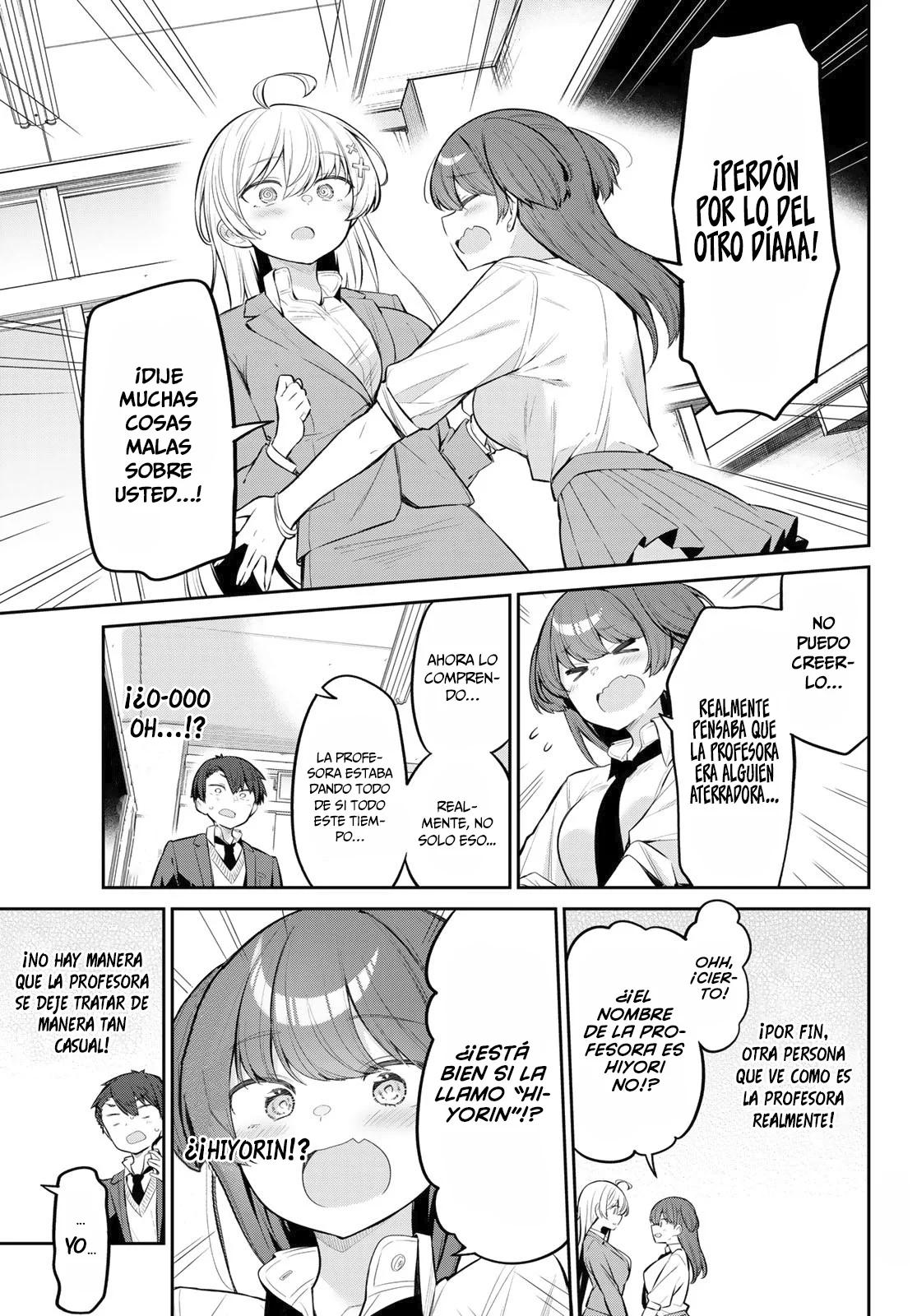 Read Yowayowa-sensei ES Manga Online