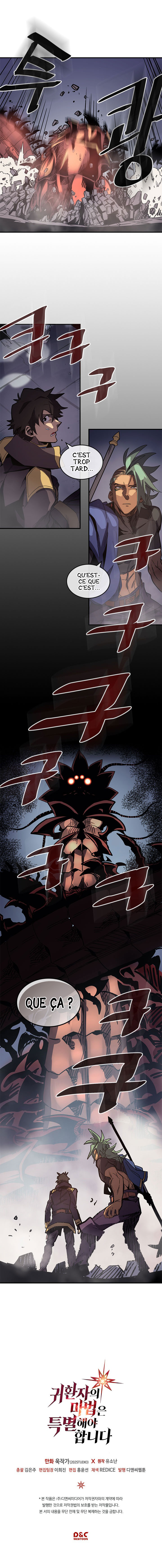 Read A Returner's Magic Should be Special FR Manga Online