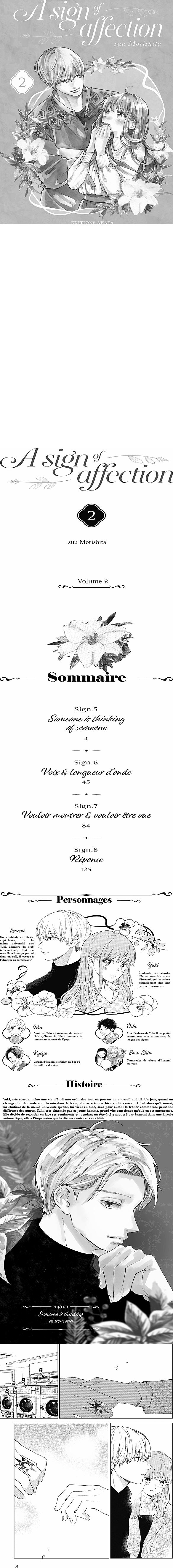 Read A Sign of Affection FR Manga Online