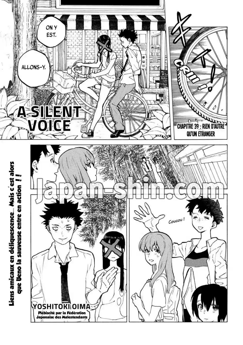Read A Silent Voice FR Manga Online