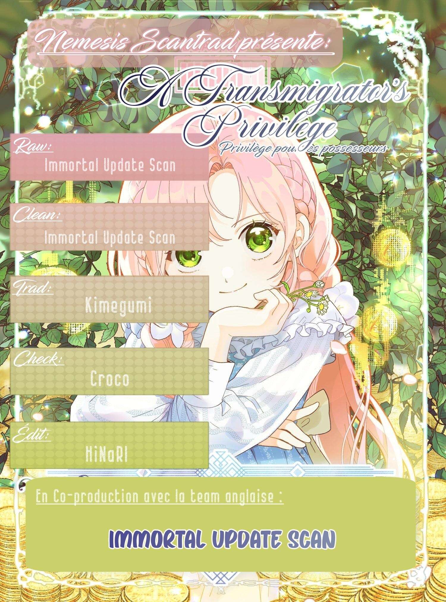 Read A Transmigrator's Privilege FR Manga Online