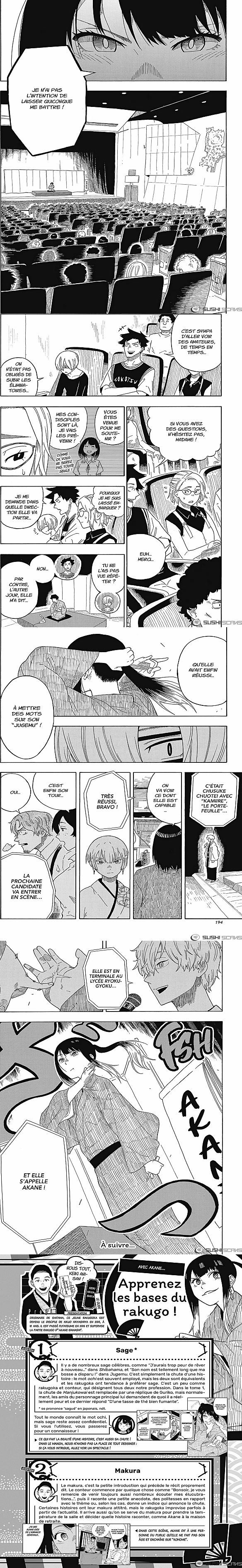 Read Akane Banashi FR Manga Online