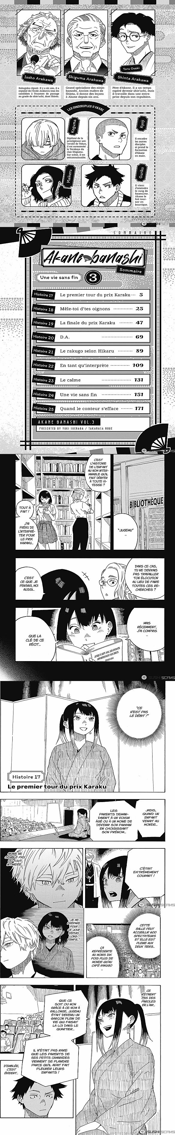 Read Akane Banashi FR Manga Online