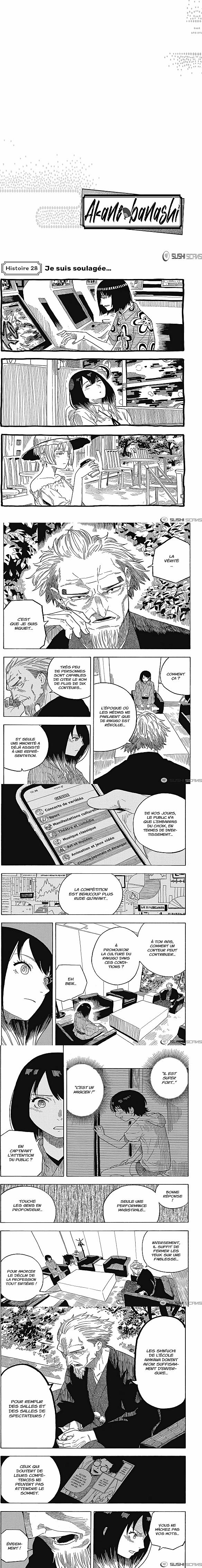 Read Akane Banashi FR Manga Online