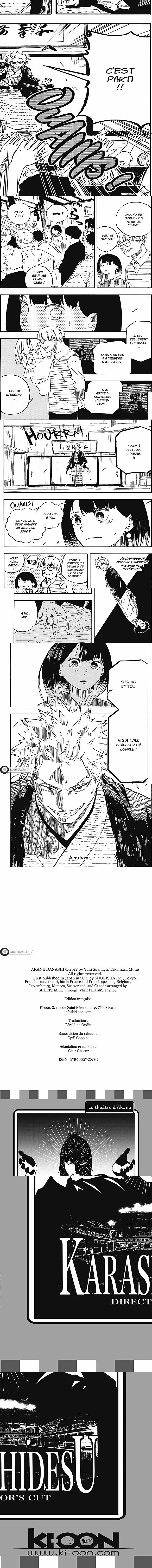 Read Akane Banashi FR Manga Online